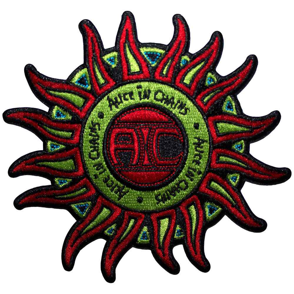 Alice In Chains - Sun Logo Patch - Multicolours